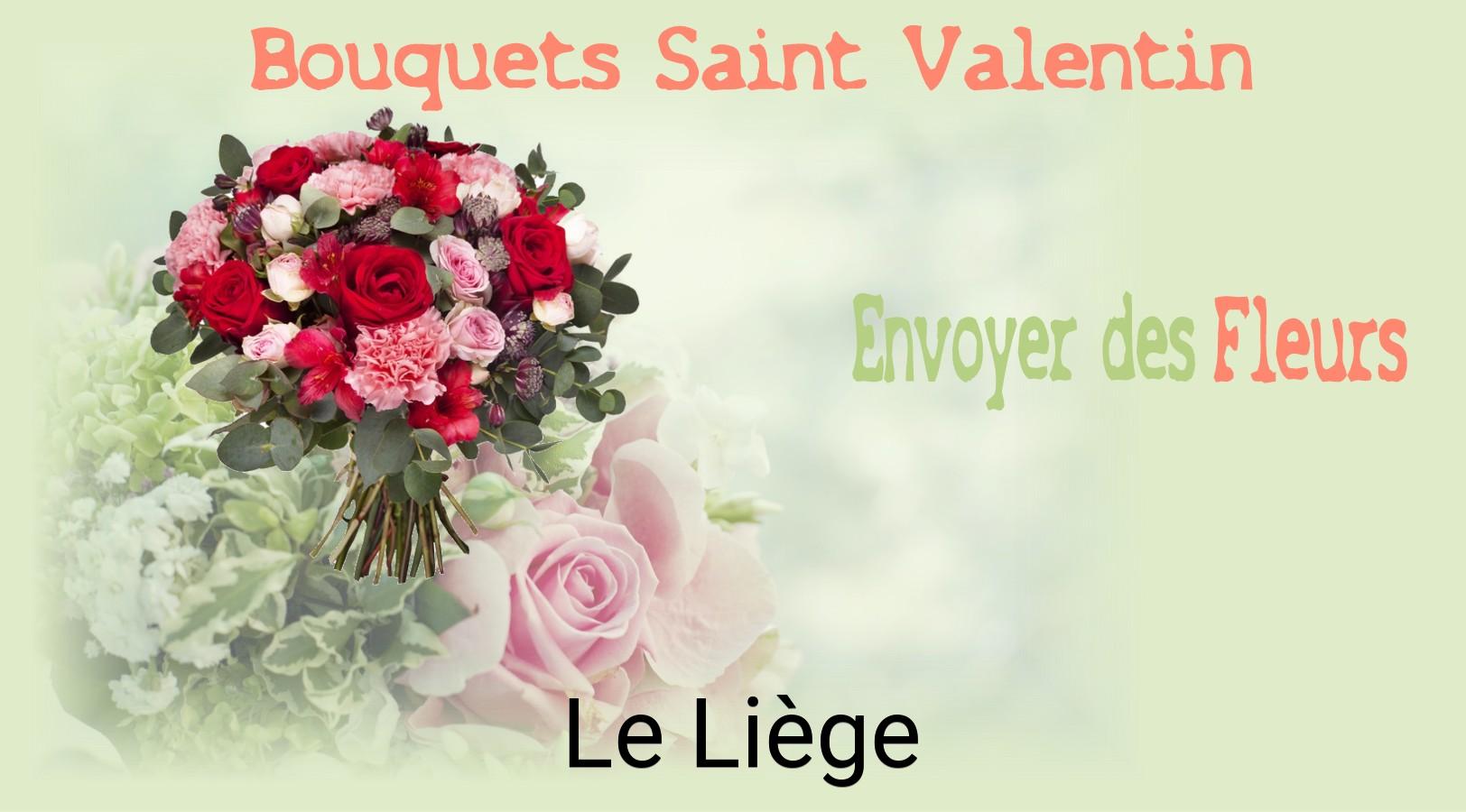 Roses de Saint-Valentin livrées à Le Liège